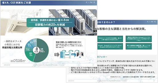 空調制御サービスの紹介資料